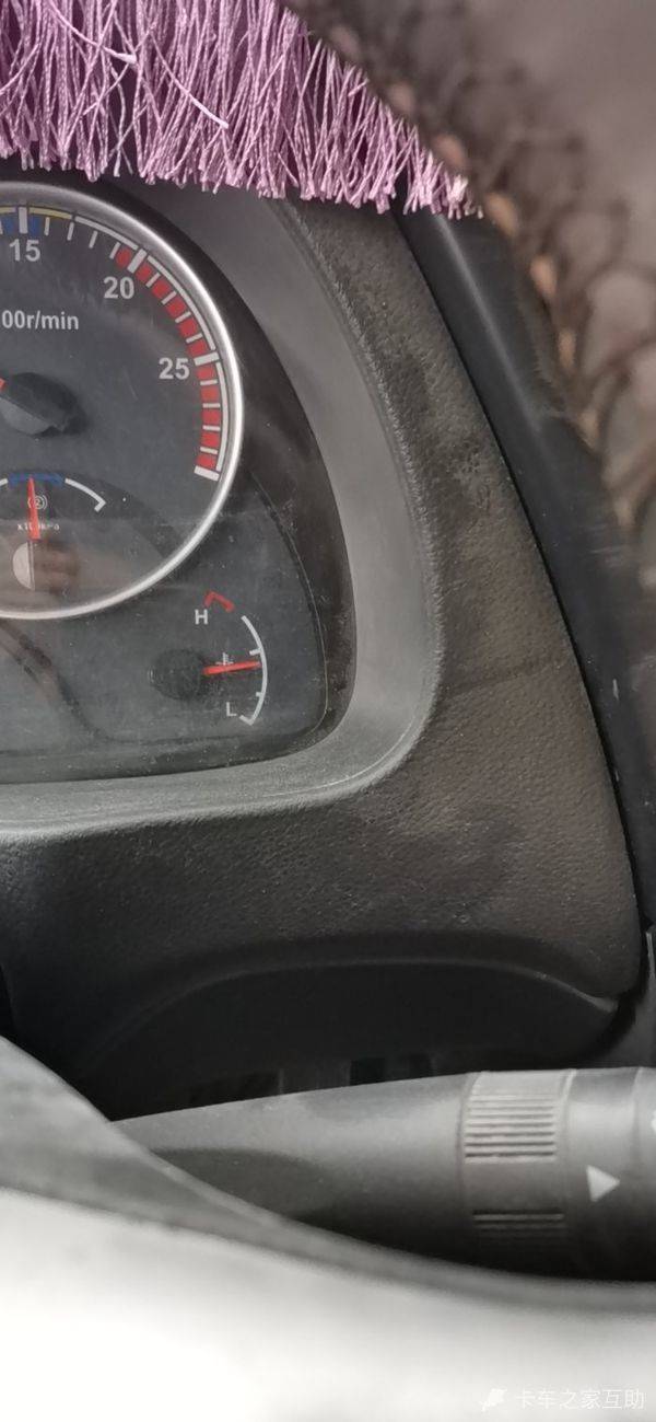 东风天龙雷洛450的正常水温表显