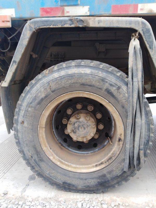 解放麒麟改153后桥,改装后比原.